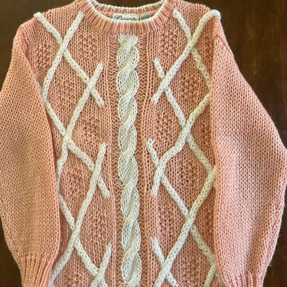 Donagain Ladies Vintage Acrylic Sweater Size L